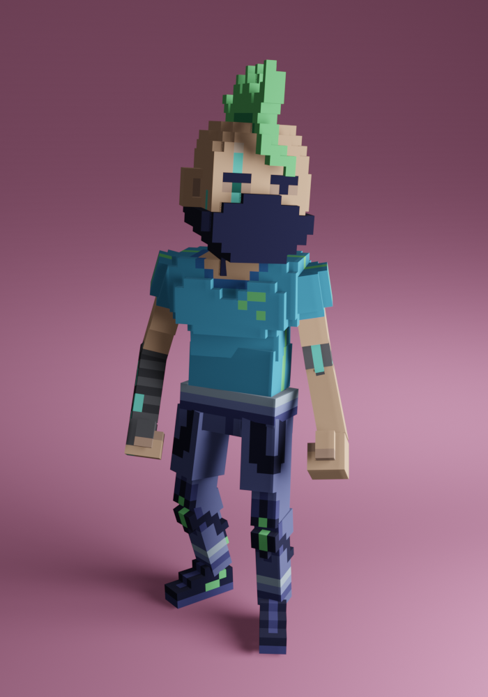 Random DystoPunk VX avatar from the pool